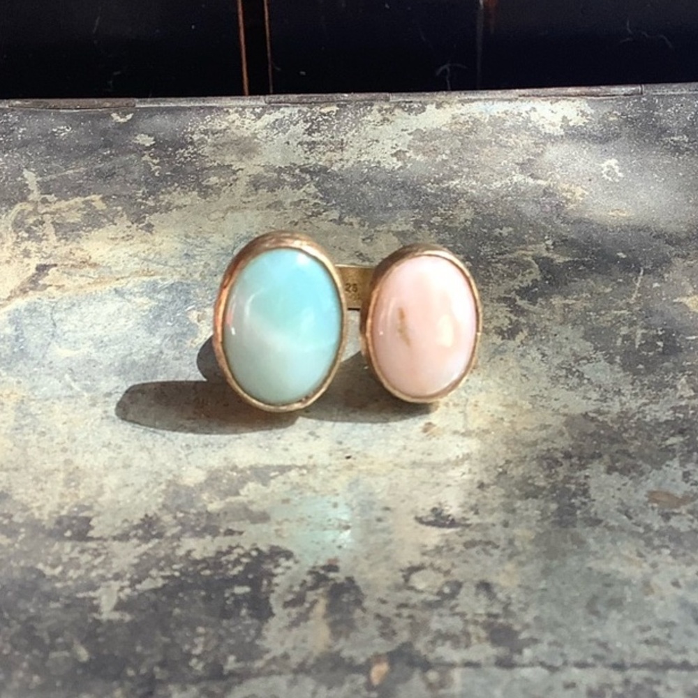 Dual Gem Ring - image 1